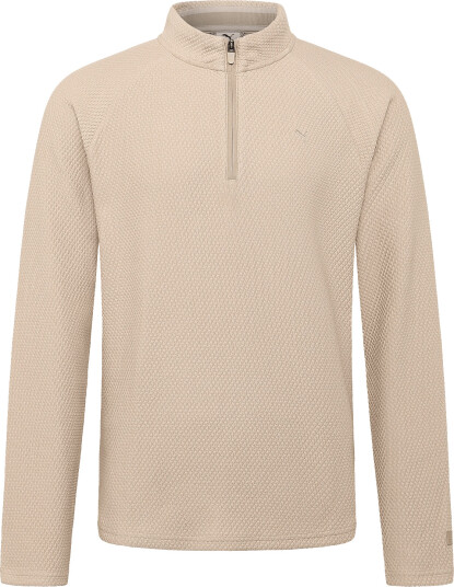 PUMA Golf Boulder 2.0 1/4 Zip Lc Beige L