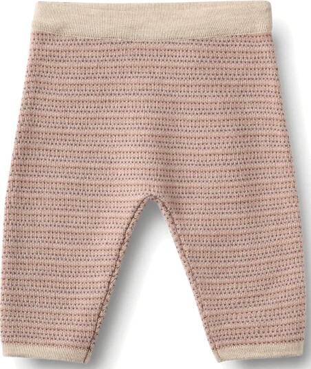 Wheat Knit Trousers Neel - ROSE - 56
