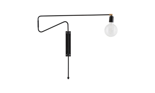 House Doctor SWING Vegglampe Svart 70 cm House Doctor SWING Vegglampe Svart 70 cm