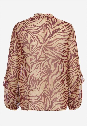 Soyaconcept Skir bluse med volanger Soyaconcept Skir bluse med volanger