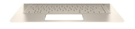 HP Top Cover Sgd W Kb Isk Tp Bl I