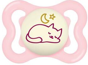 MAM Supreme Night Silikon Smokk 0 6 mnd.   Rosa