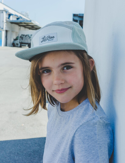 Lil" Boo Block Mist 5 Panel - Green - 7-14Y