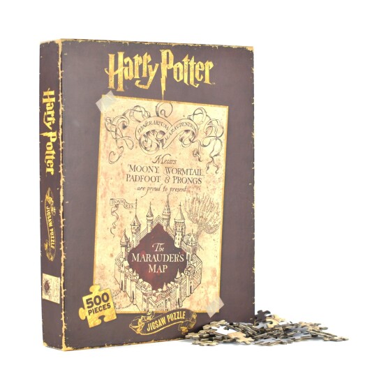 Harry Potter Jigsaw Puzzle 500 Pcs Marauders Map PUZZHP04 Harry Potter Jigsaw Puzzle 500 Pcs Marauders Map PUZZHP04