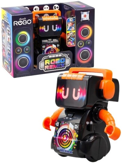 Silverlit Robo Remix Musikkrobot Som Beatboxer Og Danser Svart