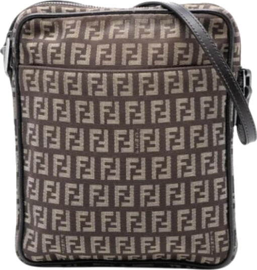 Fendi Vintage Dame Brun ONE SIZE 