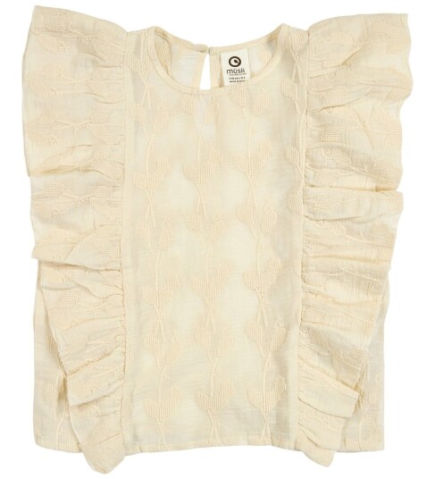 Müsli Poetry Ruffle S/S T   Cream   116