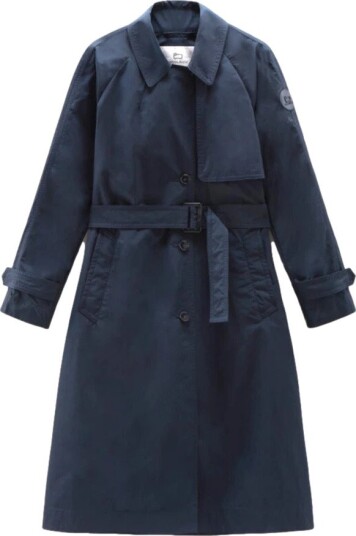 Woolrich Dame Frakker Blå S,