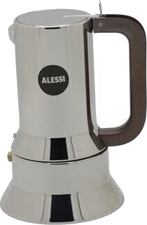Alessi 9090 Kaffetrakter for Induksjon 6 Kopper i Rustfritt Stål Alessi 9090 Kaffetrakter for Induksjon 6 Kopper i Rustfritt Stål