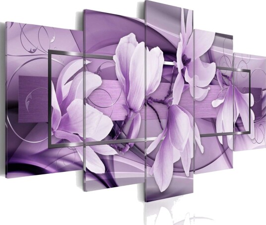 Bilde Purple Wave 100x50 Artgeist sp. z o. o.
