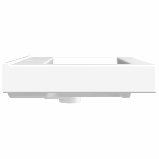 vidaXL Luksus keramisk servant 60x46cm hvit
