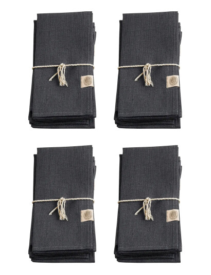 Lovely Linen Classic Napkin - Grey - 45X45CM