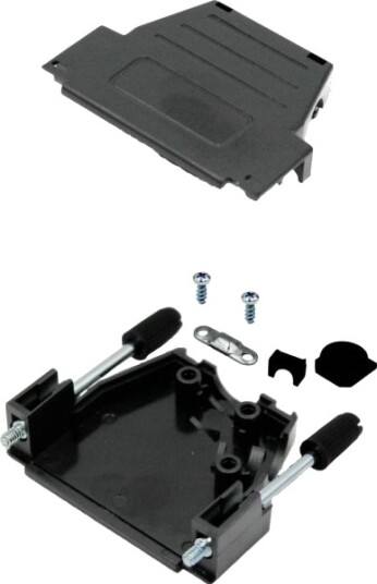 Mh Connectors Mhdssk-P-15-L-K D-Sub Hus 15-Polet Svart Mhdssk-P-15-L-K