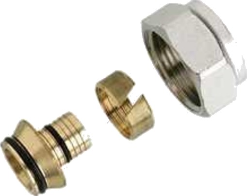 10 stk Klemring, pex, G3/4"A, Ø 12 x 2 mm