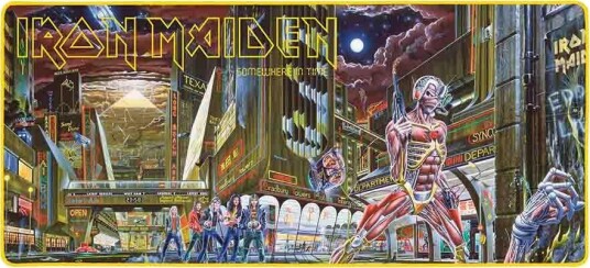 Subsonic Iron Maiden XXL Gaming Musematte 90x40cm