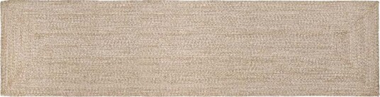 Teppe Naturlig og hvit 60 x 400 cm Jute