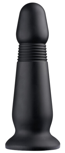 Hismith Black KlicLok Garnet Dildo