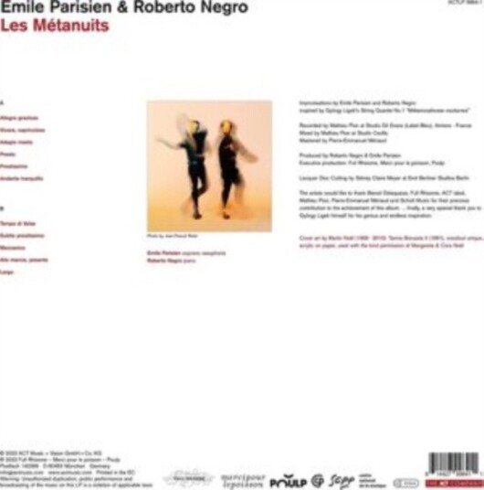 Emile Parisien Les Metanuits Vinyl