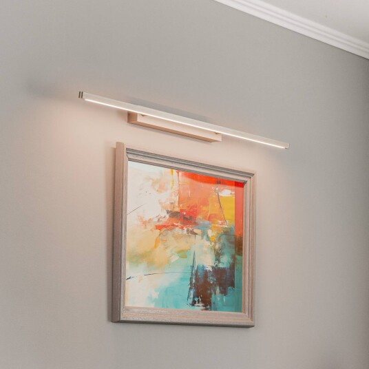 Quitani Talon LED-bildelampe aluminium/naturanodisert