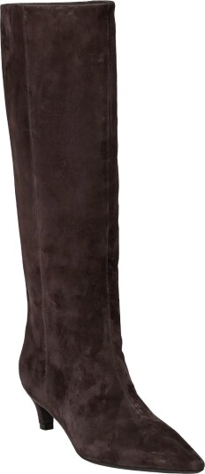 Sofie Schnoor Noreensw Tall Suede Boot   DARK COFFEE   40