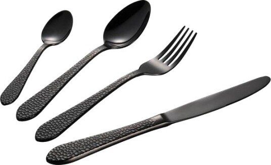 Magnor Craft bestikksett 16 deler hamret svart