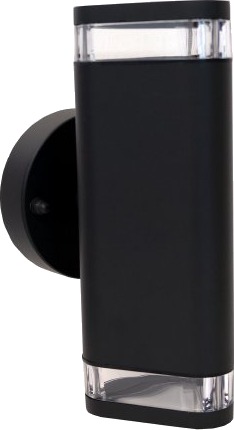 Vegglampe Led Energie Wien GU10 Svart