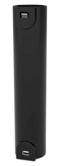 PM FLEX Skjøtemuffe 25mm Med Lås Uv Sort PM FLEX Skjøtemuffe 25mm Med Lås Uv Sort