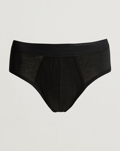 Zimmerli of Switzerland Mercerized Cotton Briefs Black Zimmerli of Switzerland Mercerized Cotton Briefs Black