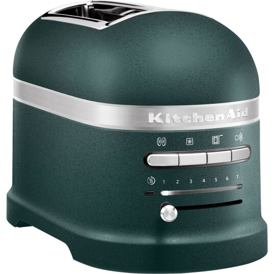 KitchenAid Artisan 2-Skivers Brødrister Pebbled Palm med Bagelfunksjon 1250W