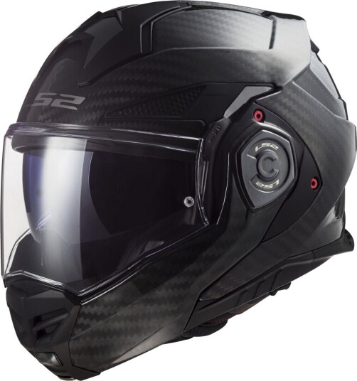 LS2 FF901 Advant X Solid Carbon Hjelm 2XL Svart