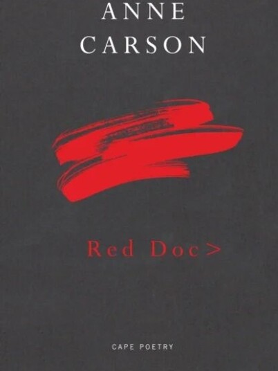 Red Doc> Av Anne Carson