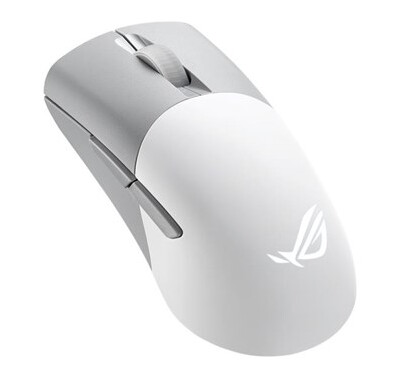 ASUS ROG Keris Wireless Gamingmus med RGB og 36000 DPI - Månelyshvit ASUS ROG Keris Wireless Gamingmus med RGB og 36000 DPI - Månelyshvit