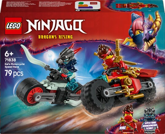 LEGO NINJAGO Kais fartsfylte motorsykkeljakt 71838 LEGO NINJAGO Kais fartsfylte motorsykkeljakt 71838