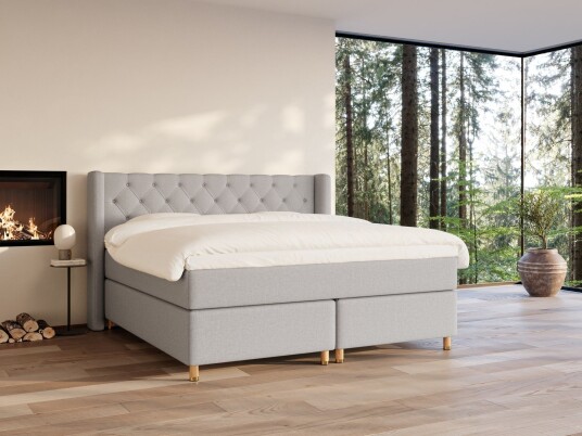 Nordic Dream Eira Fjord 220x220 Lysegrå Nordic Dream Eira Fjord 220x220 Lysegrå