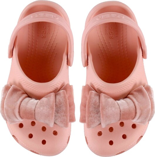 Crocs Sandaler Classic+ Bow Tresko K Powder Rosa Crocs 32/33 Sandals 32 33