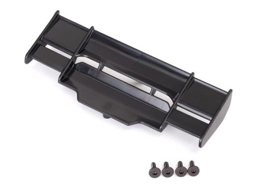 Traxxas TRX-6721 Wing Rustler 4x4 Black