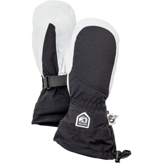 Hestra Heli Ski Female Mitt 5, Black/White