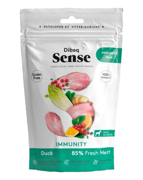 Dibaq Immunity Duck Hundegodbiter 100 g - Belønningssnacks for hund Dibaq Immunity Duck Hundegodbiter 100 g - Belønningssnacks for hund