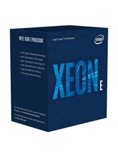 Intel Xeon E-2124G Prosessor/CPU - 4 kjerner - 3.4 GHz - Intel LGA1151 - Intel Boxed