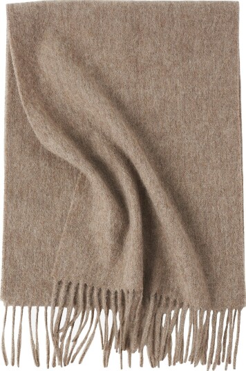 Ellos Collection Ullskjerf Allan Brun