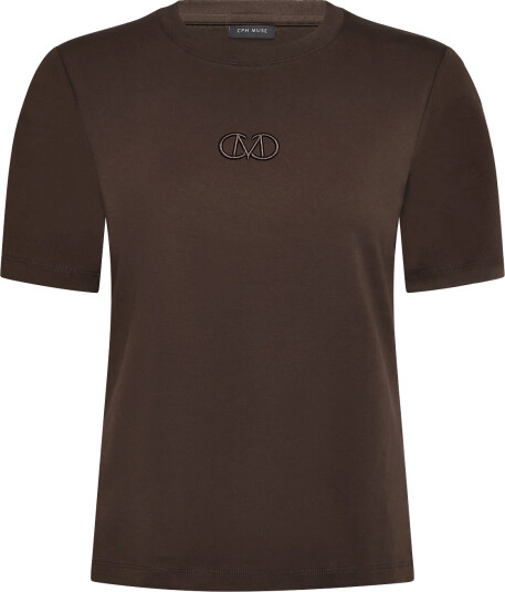 Copenhagen Muse Cmmuse Tee Brown XS
