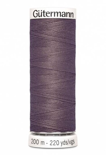 Gütermann Dark Old Lavender 127 Polyester Sytråd 200 m