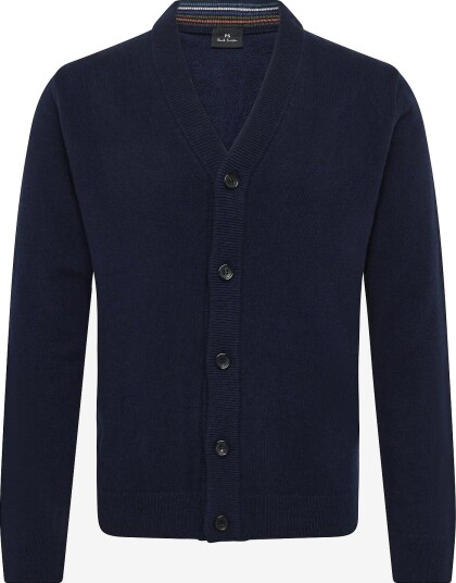 PS Paul Smith Mens Cardigan Button Thru VERY DARK NAVY XXL