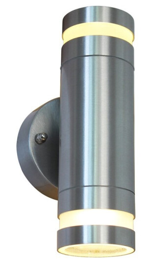 Llitt Fredrik II Väggarmatur 2xGU10-sockel IP44 Aluminium Llitt Fredrik II Väggarmatur 2xGU10-sockel IP44 Aluminium