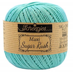 Scheepjes Maxi Sugar Rush Garn Unicolor 253 Tropisk
