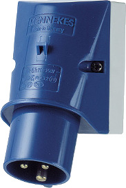 Mennekes Appinntak 16A 2+J 230V IP44