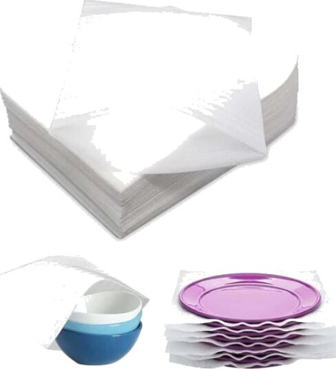 100 stk skumemballasje 25x30 cm, skumposer, flyttbar bobleplast, boblefilm rull, boblefilm, skumemballasje for flytteesker, porselen,