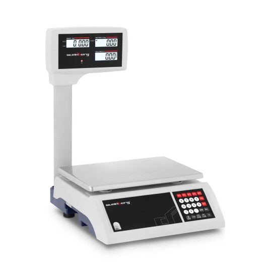 Steinberg Systems Butikkvekt 30 kg / 5 g LCD display 10030502 Steinberg Systems Butikkvekt 30 kg / 5 g LCD display 10030502