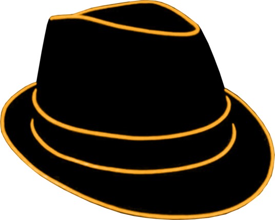 Catsson El Wire LED Hatt Oransje PK04204