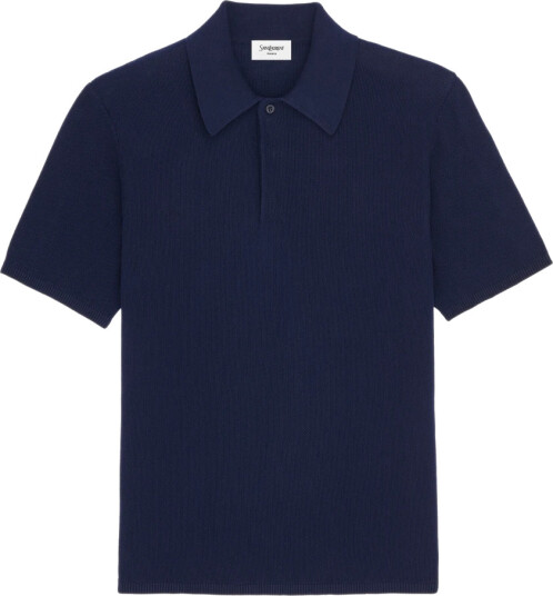 Saint Laurent Herre Topper Blå M,